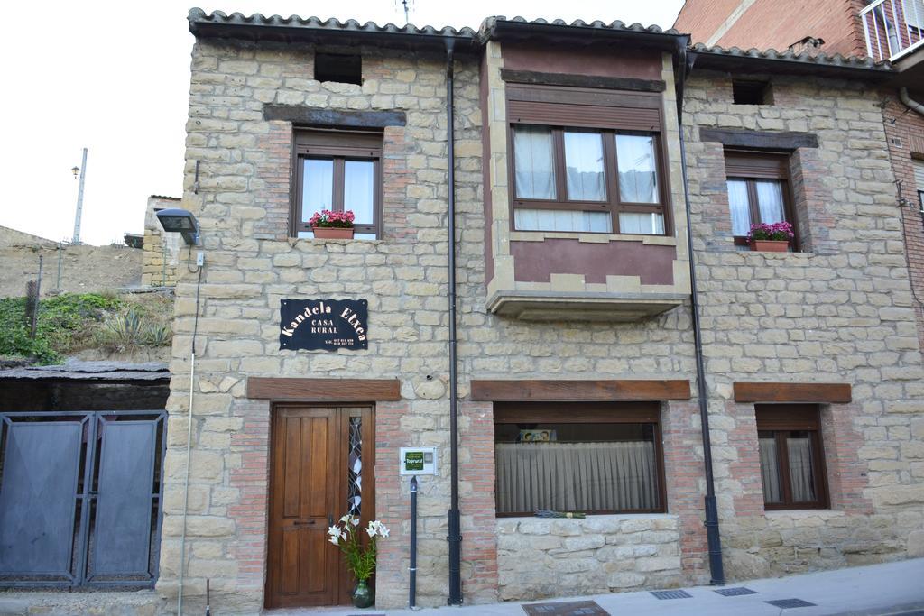 Casa Rural Kandela Etxea La puebla de Labarca Exterior foto