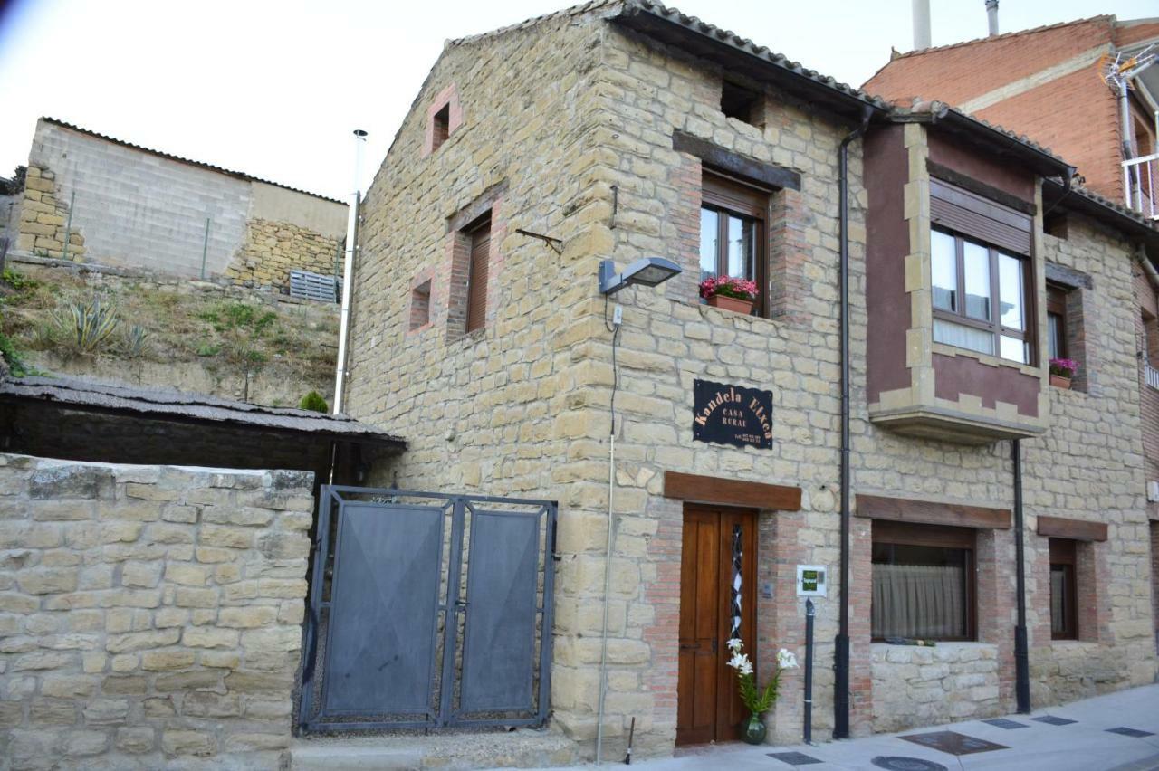 Casa Rural Kandela Etxea La puebla de Labarca Exterior foto
